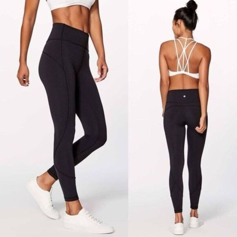 Lululemon In Movement 7/8 Tight 25” Everlux in Black Size 4